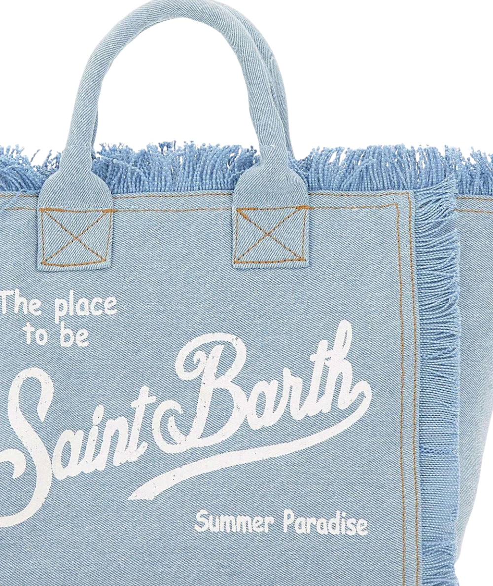 MC2 Saint Barth Borsa in Denim Colette COL0001 Denim Chiaro