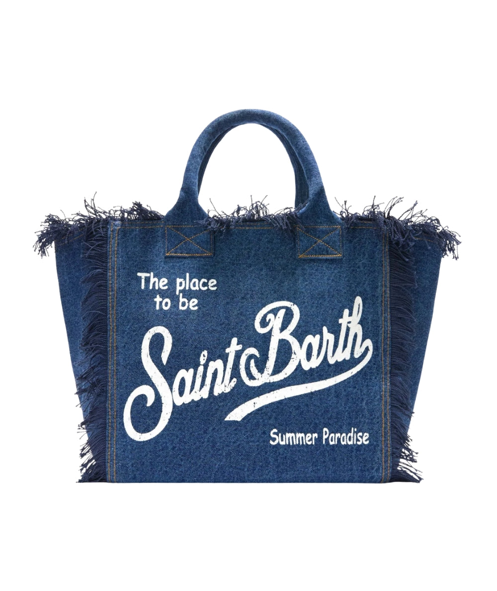 MC2 Saint Barth Borsa in Denim Vanity VANI001 Denim Scuro