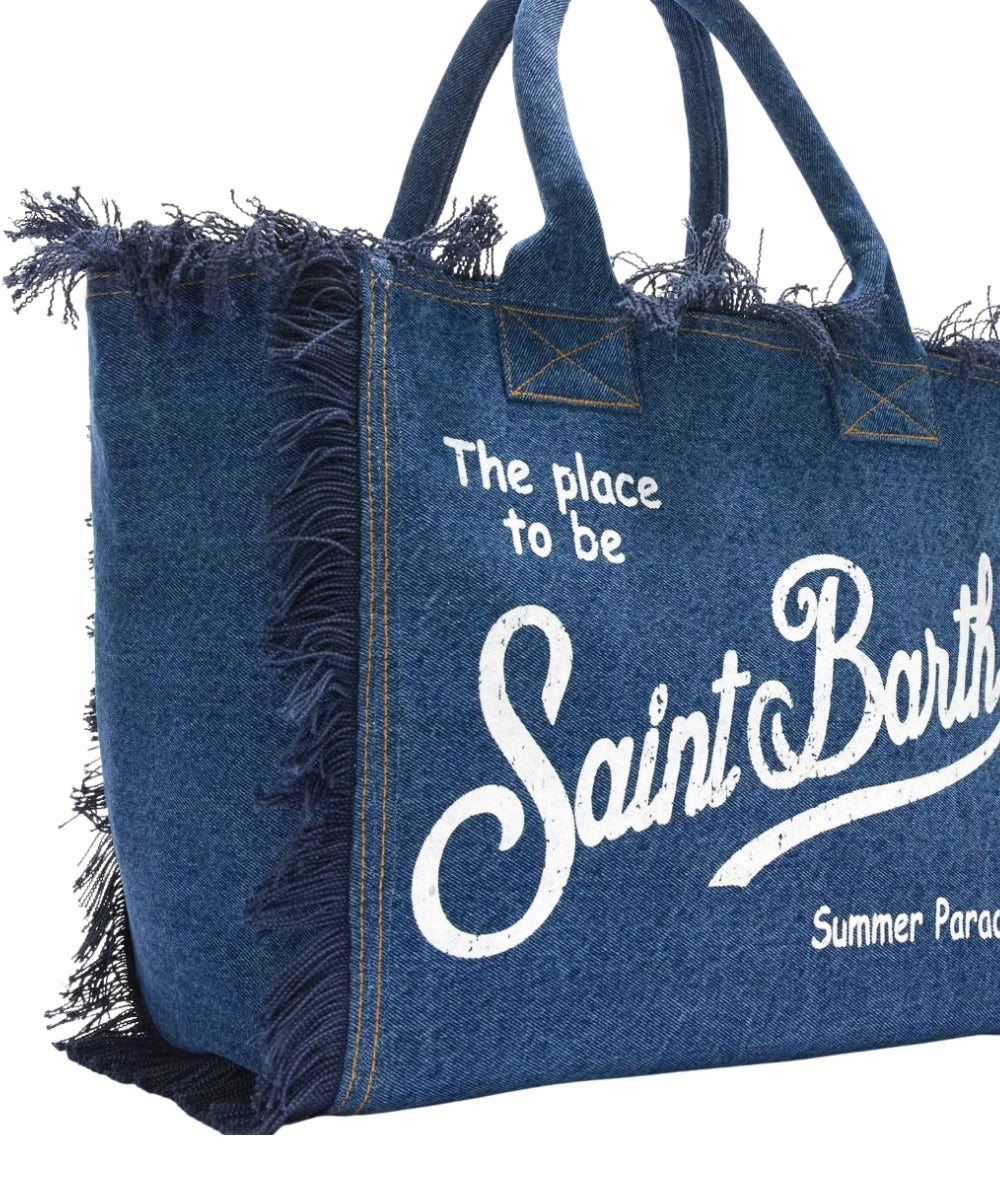 MC2 Saint Barth Borsa in Denim Vanity VANI001 Denim Scuro