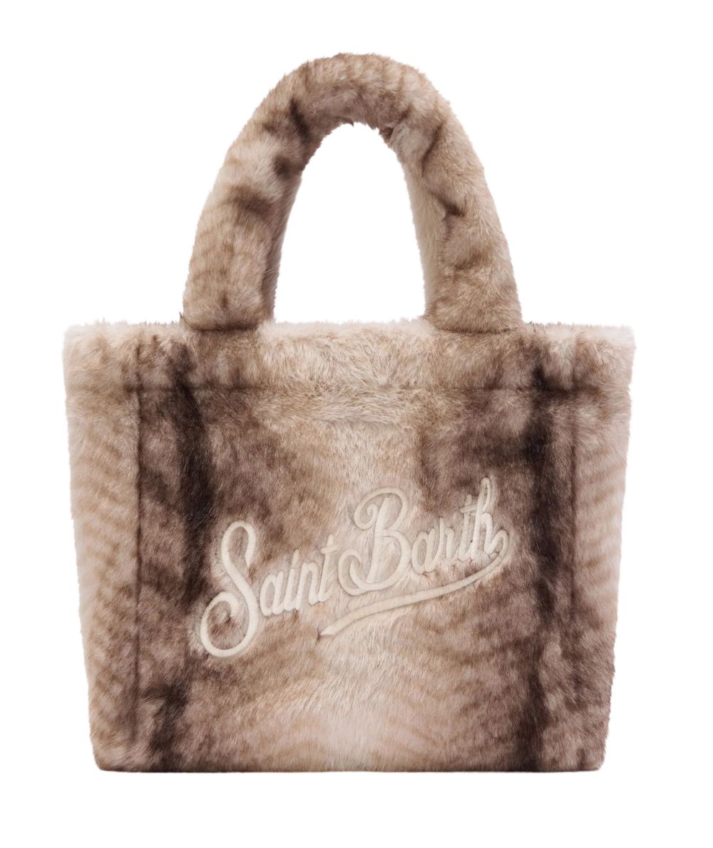 MC2 Saint Barth Borsa in Faux Fur Colette Soft COL0033 Beige