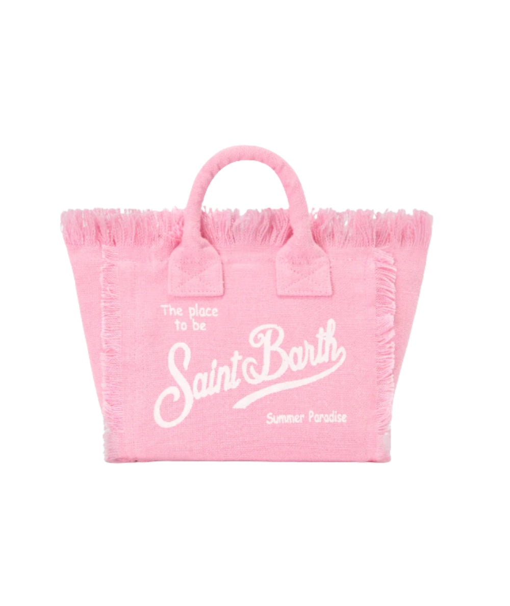MC2 Saint Barth Borsa in Lino Vanity Mini VAMI008 Rosa