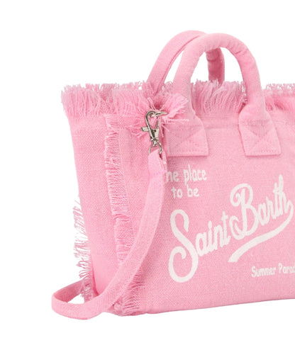 MC2 Saint Barth Borsa in Lino Vanity Mini VAMI008 Rosa