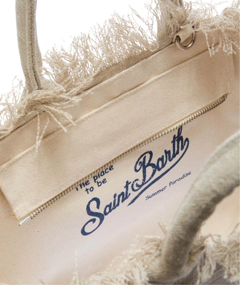 MC2 Saint Barth Borsa in Lino Vanity VANI022 Beige
