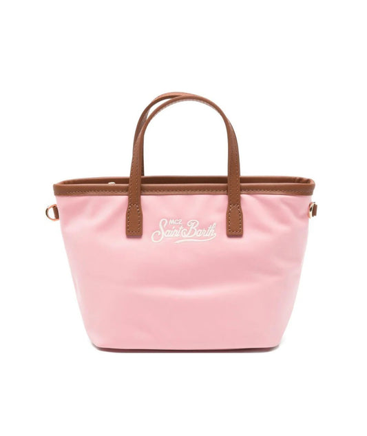 MC2 Saint Barth Borsa in Nylon Mini City CB0005 Rosa