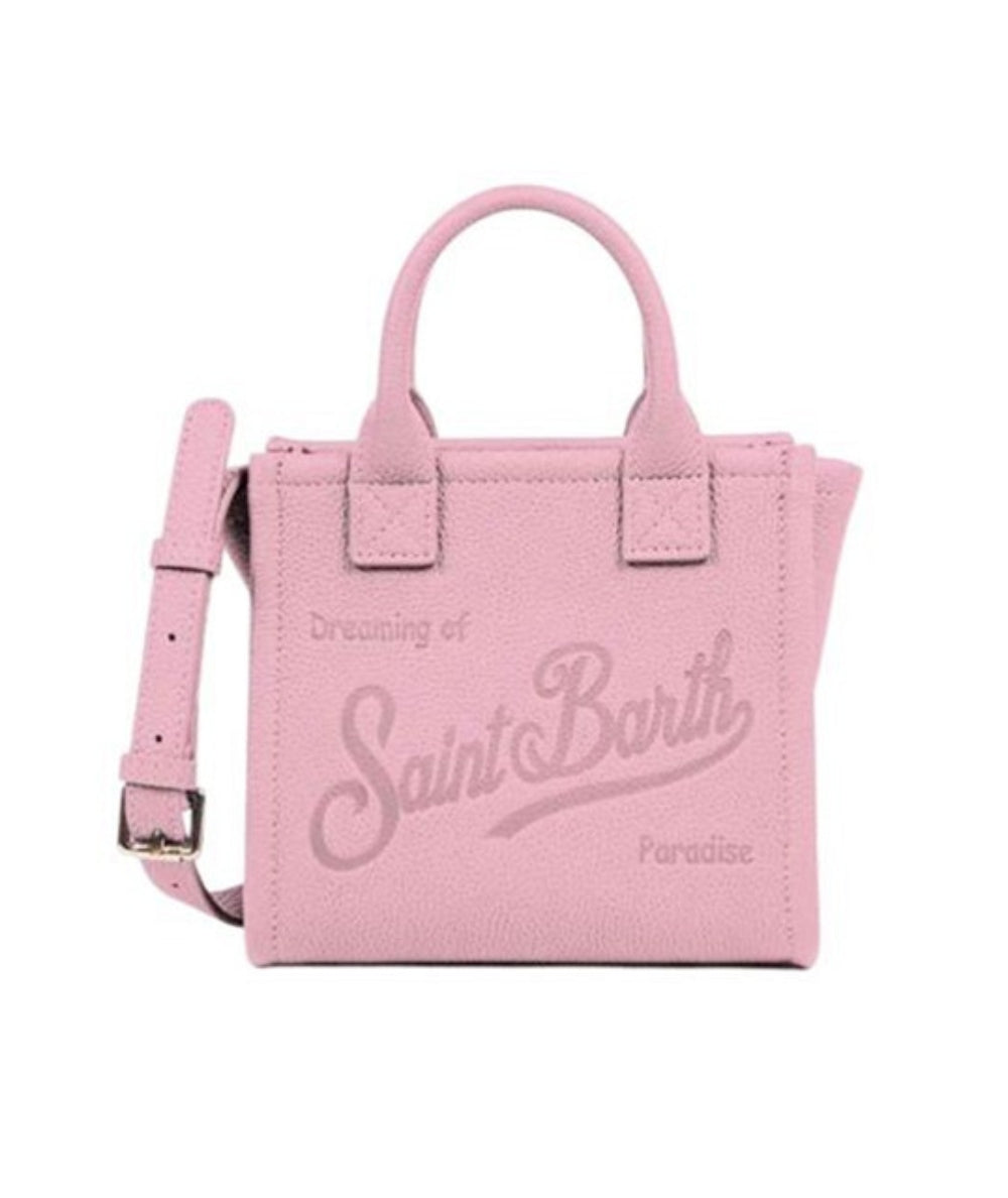MC2 Saint Barth Borsa in Pelle Mini Vanity VANMI001 Rosa