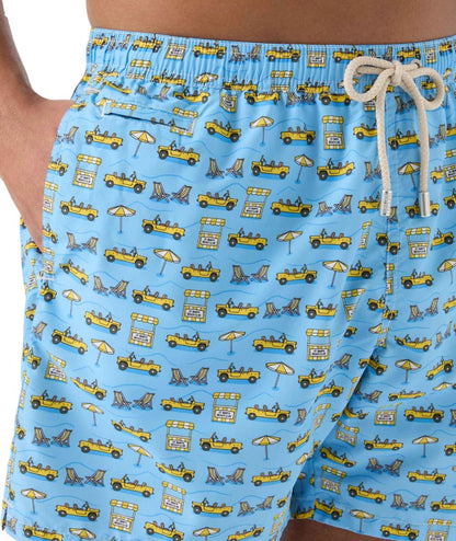 MC2 Saint Barth Boxer Mare Lighting Micro Fantasy Formentera LIG0003 Azzurro
