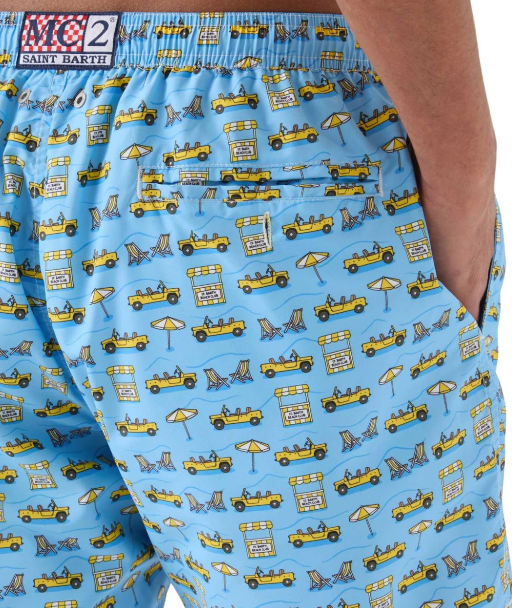 MC2 Saint Barth Boxer Mare Lighting Micro Fantasy Formentera LIG0003 Azzurro