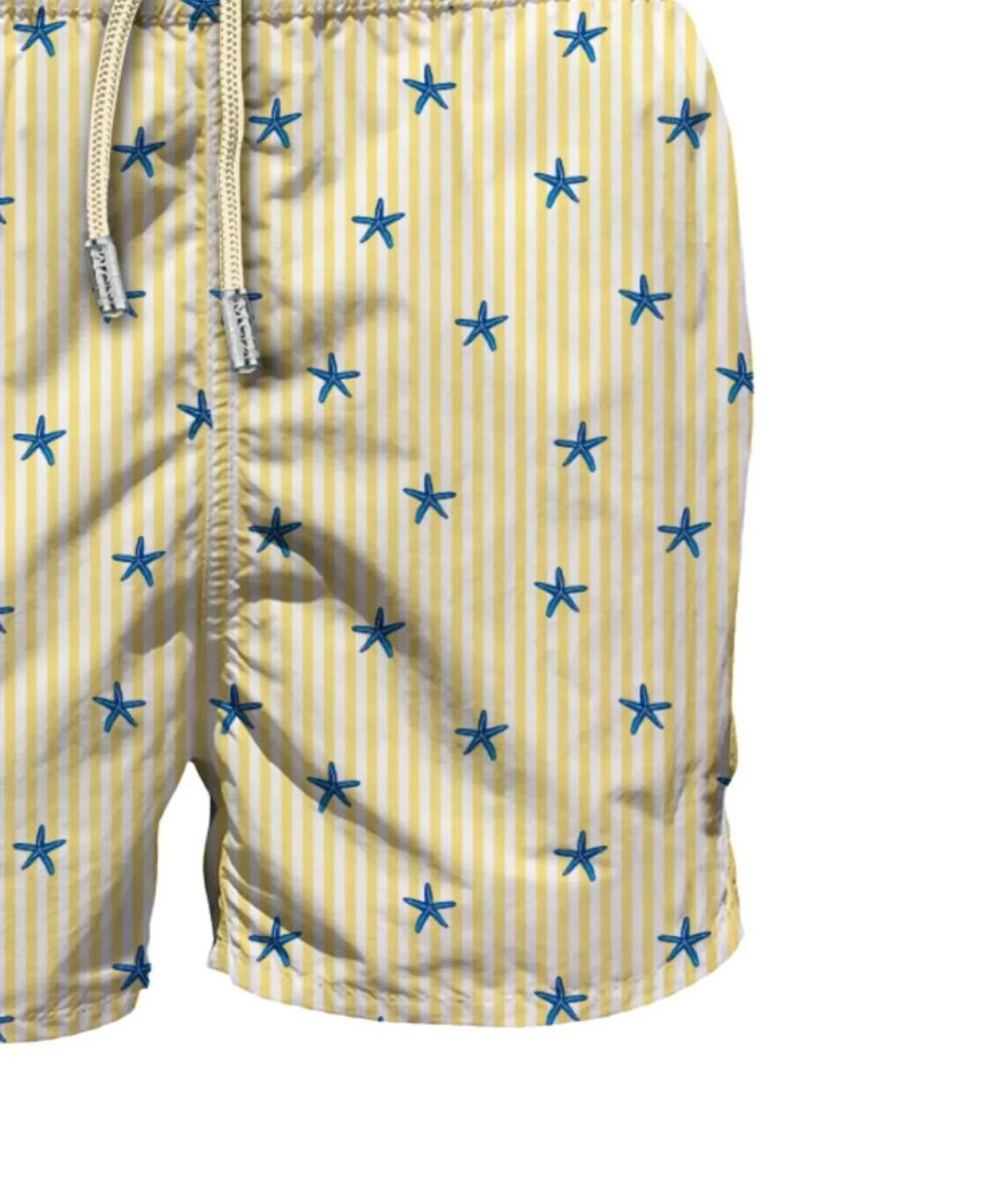 MC2 Saint Barth Boxer Mare Lighting Micro Stretch Vega LIG0016 Giallo 