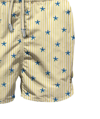 MC2 Saint Barth Boxer Mare Lighting Micro Stretch Vega LIG0016 Giallo 
