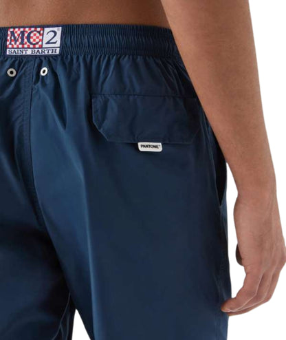 MC2 Saint Barth Boxer Mare Lighting Pantone LIG0004 Blu Navy