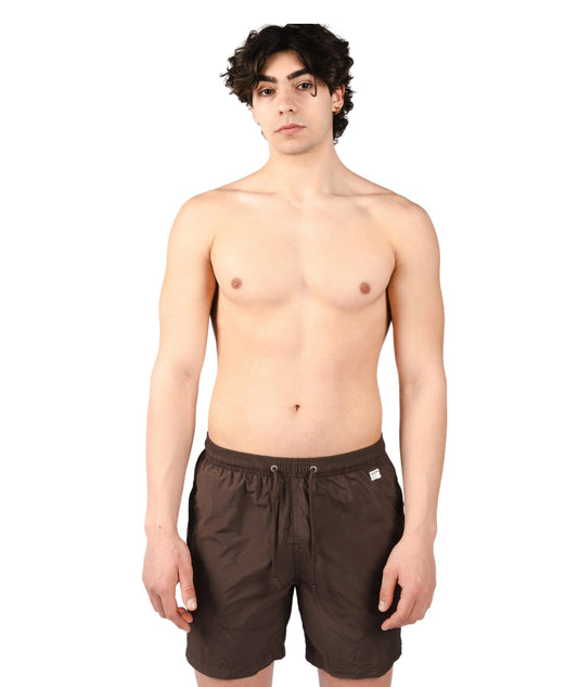MC2 Saint Barth Boxer Mare Lighting Pantone LIG0004 Marrone