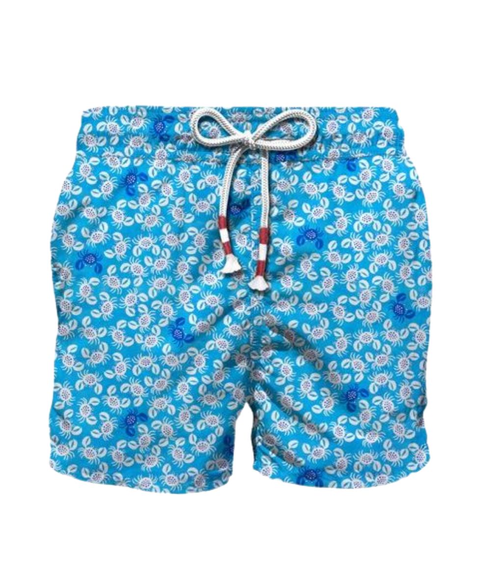 MC2 Saint Barth Boxer Mare con Coulisse Jean Lighting Pincers 17 Azzurro
