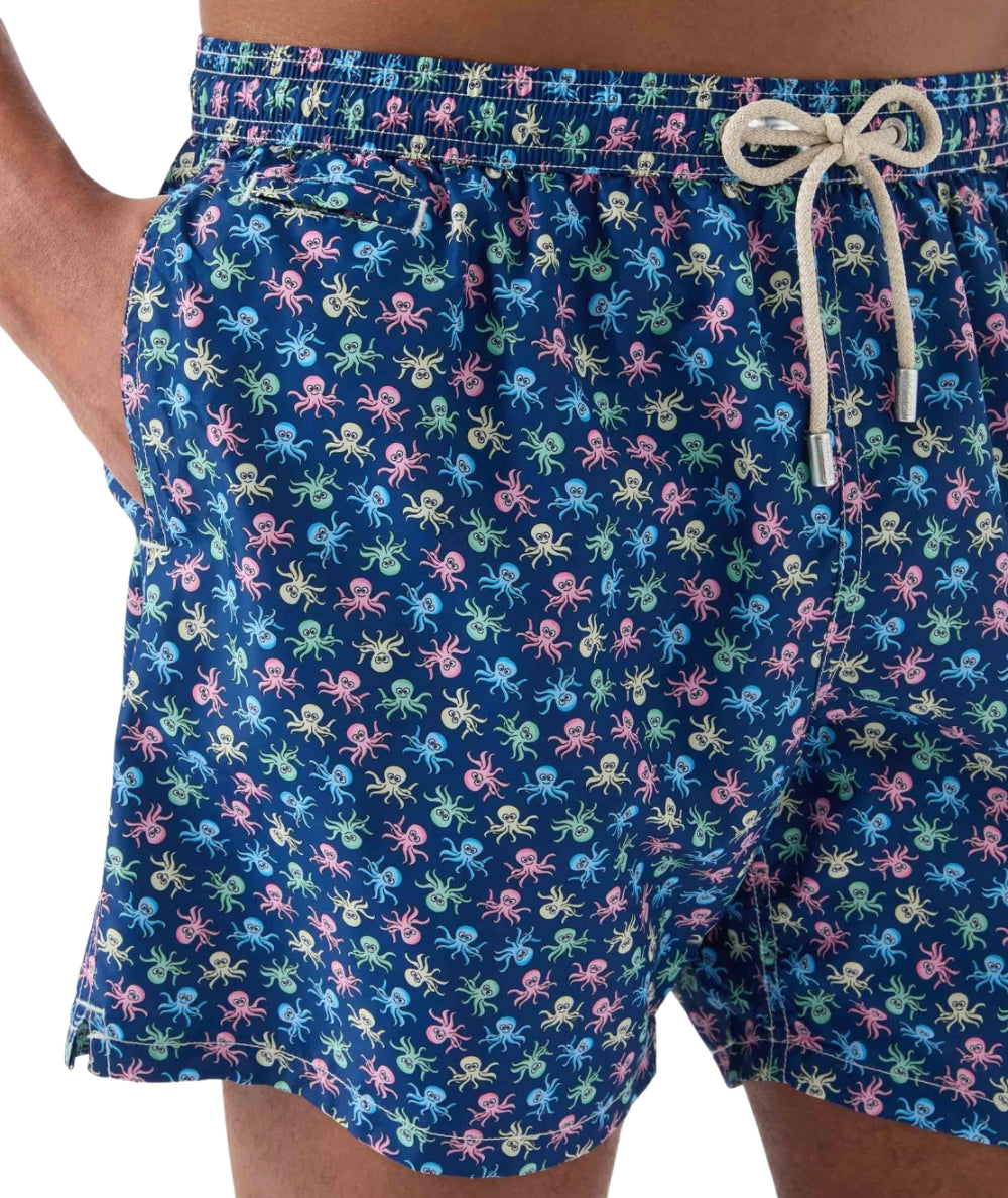 MC2 Saint Barth Boxer Mare in Fantasia Polpy Multi 61 LIG0003 Blu 