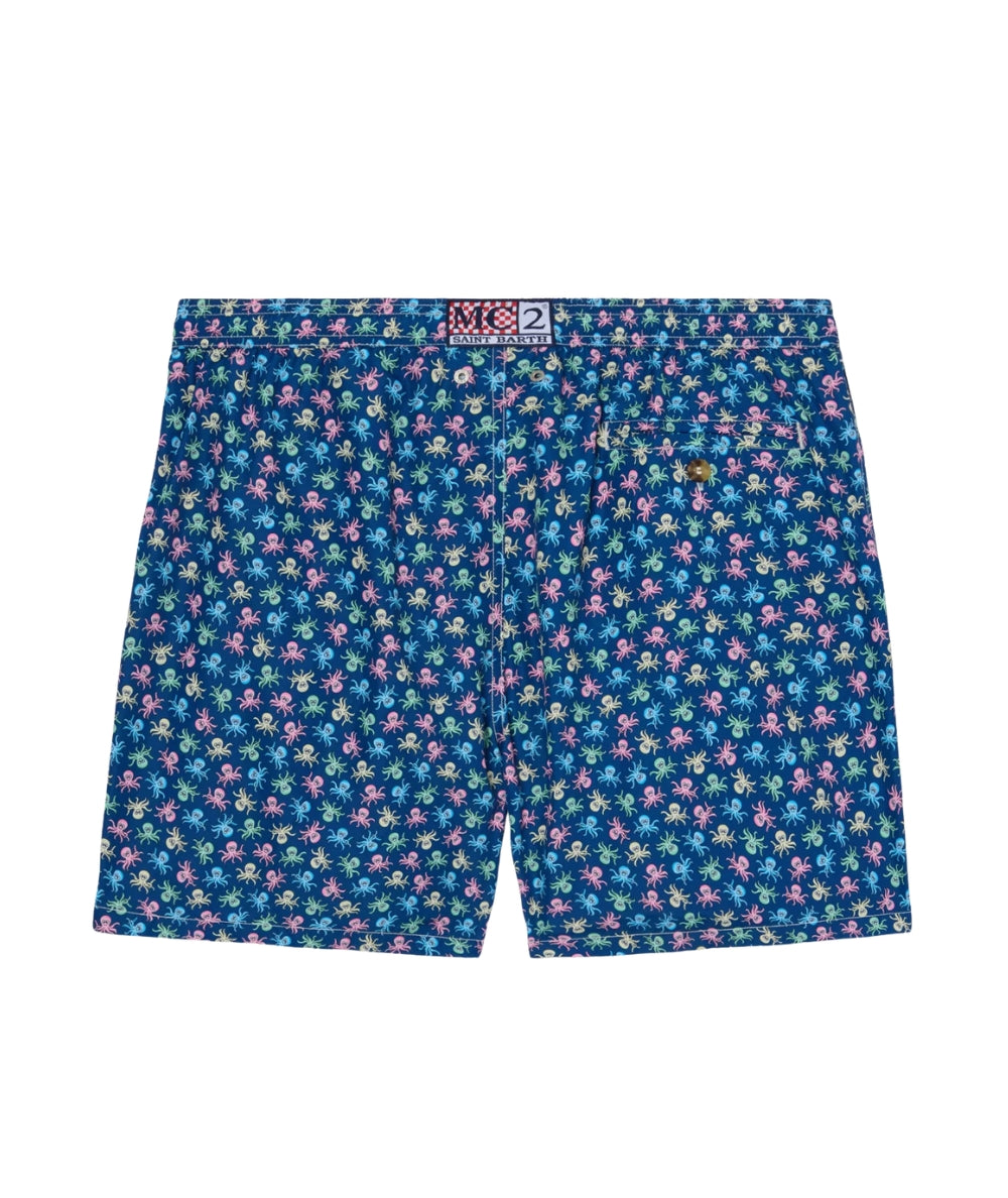 MC2 Saint Barth Boxer Mare in Fantasia Polpy Multi 61 LIG0003 Blu 