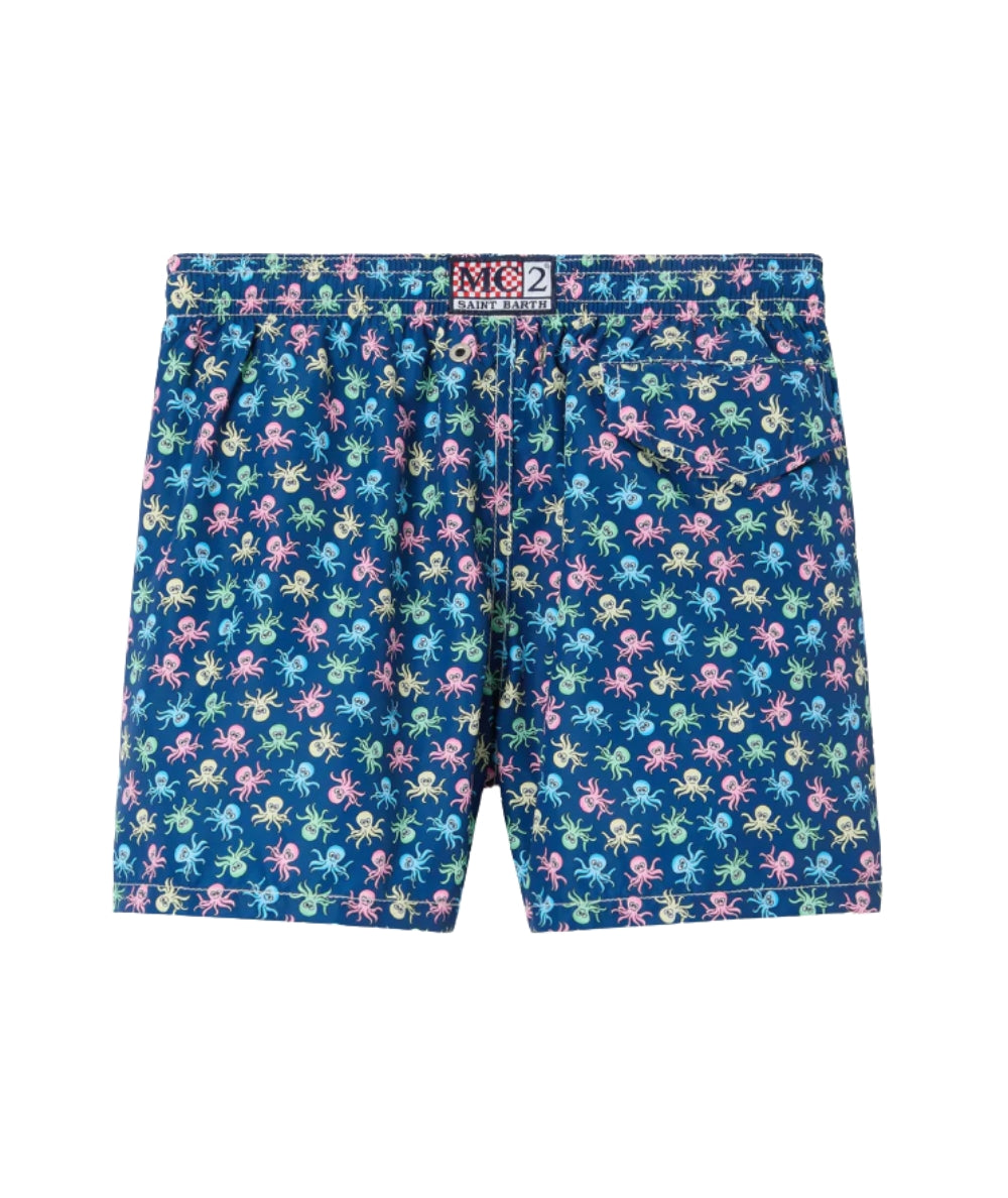 MC2 Saint Barth Boxer da Mare con Coulisse Jean Lighting JEA0004 Blu