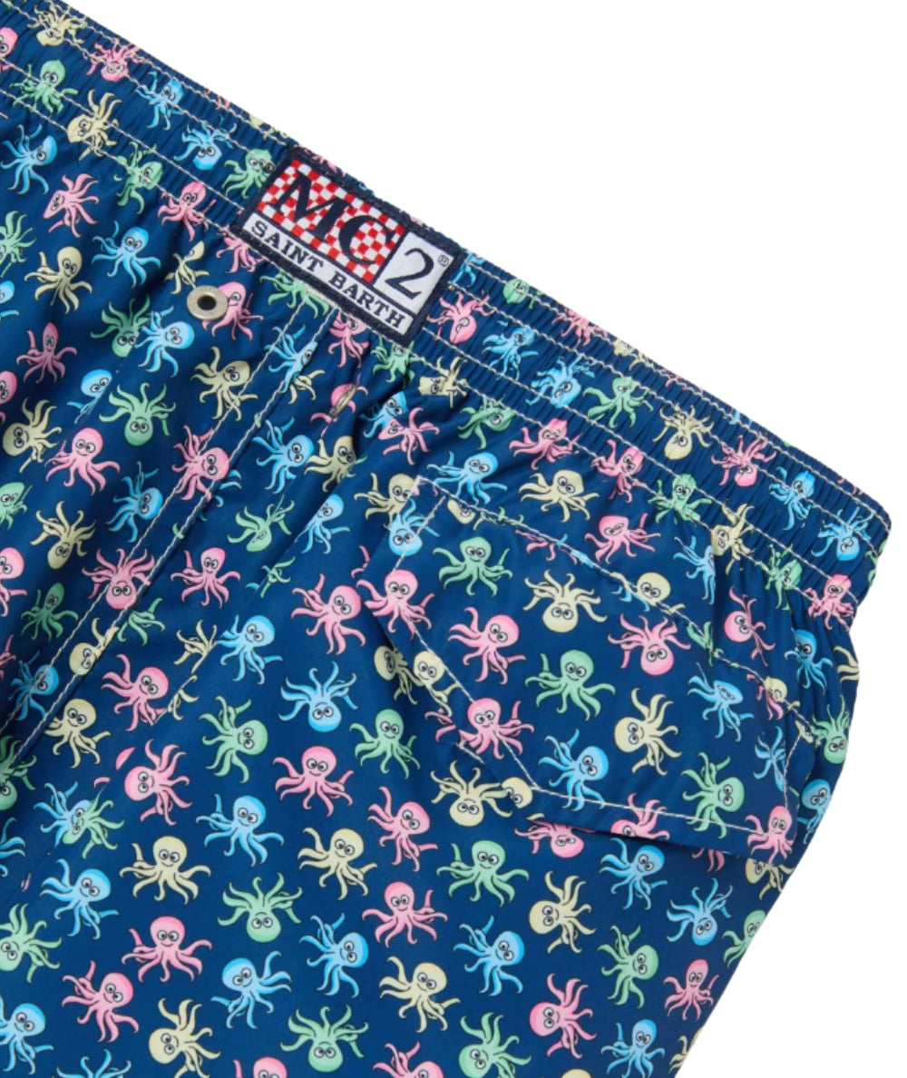MC2 Saint Barth Boxer da Mare con Coulisse Jean Lighting JEA0004 Blu