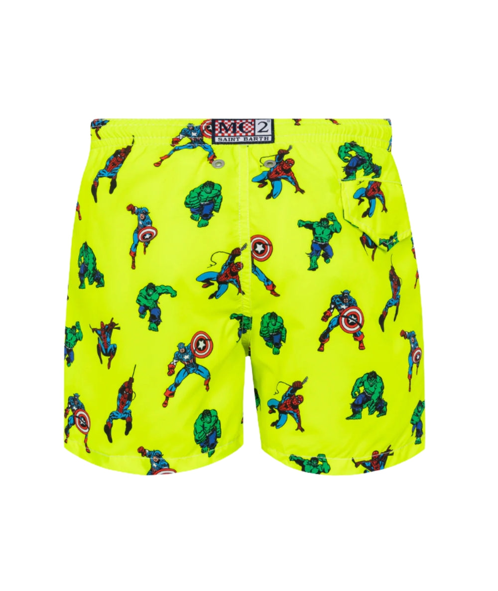 MC2 Saint Barth Boxer da Mare con Coulisse Jean Lighting JEA0004 Giallo