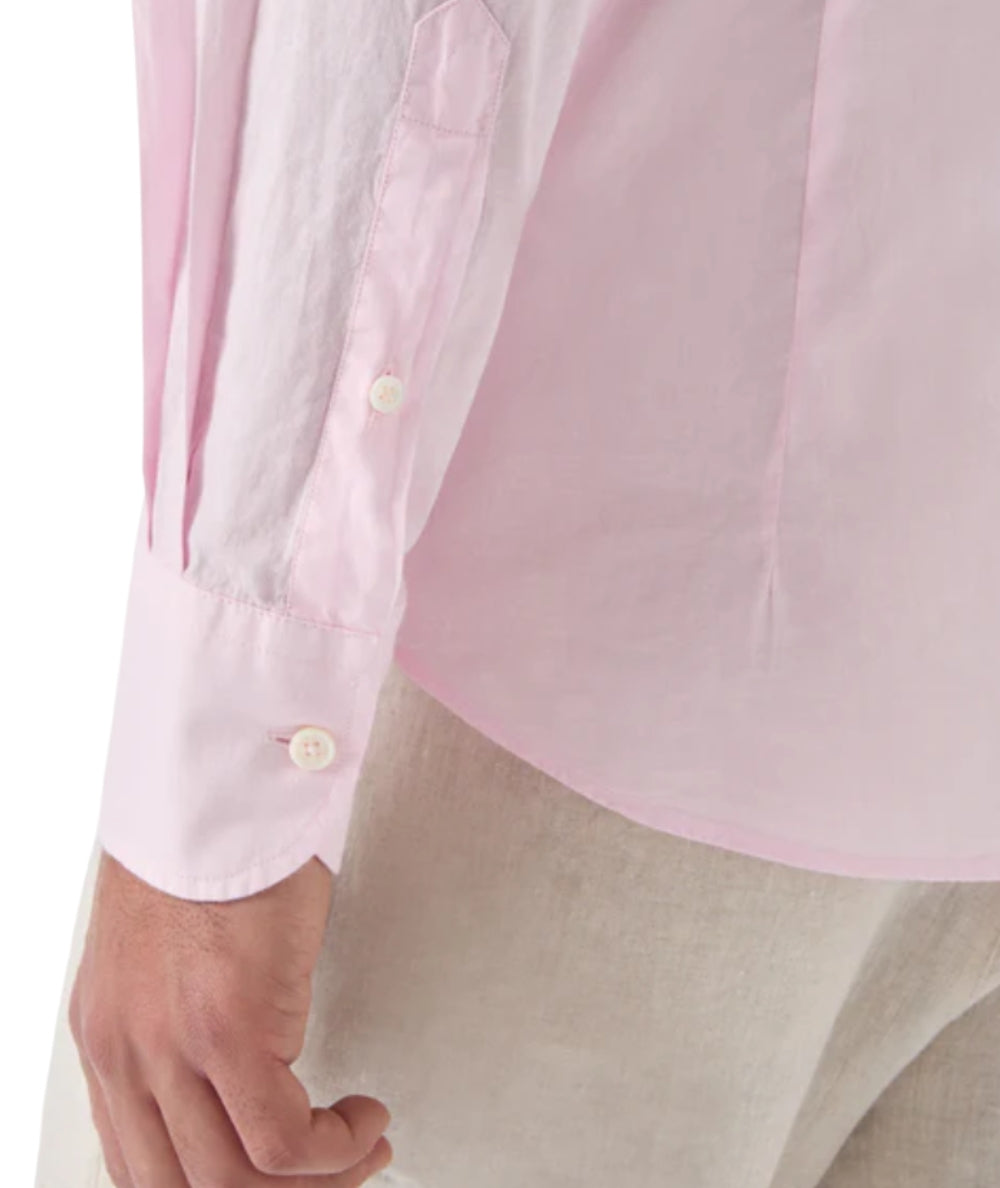 MC2 Saint Barth Camicia in Cotone Voile Ice LCM0001 Rosa