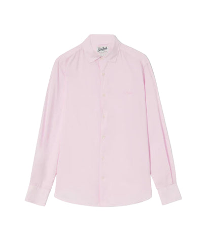 MC2 Saint Barth Camicia in Cotone Voile Ice LCM0001 Rosa