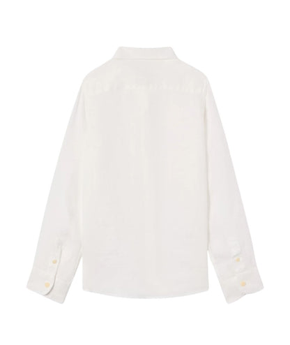 MC2 Saint Barth Camicia in Lino Agnes AGN0001 Bianco