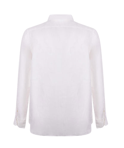 MC2 Saint Barth Camicia in Puro Lino Raphael RPH0001 Bianco