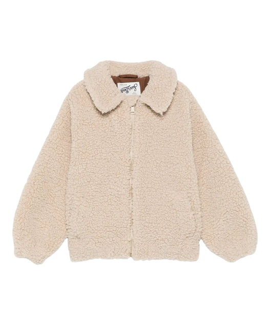 MC2 Saint Barth Giacca in Sherpa ABEL JR TEDDY ABE003 Beige