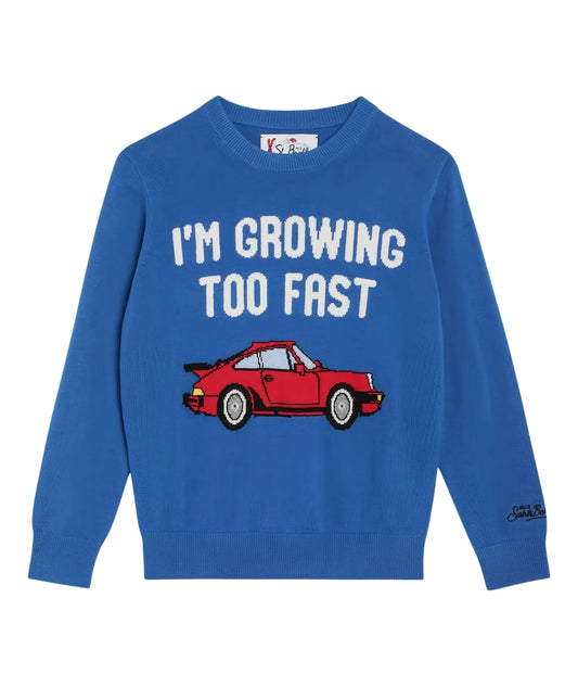 MC2 Saint Barth Maglione Girocollo DOUGLAS DOU0001 Blu