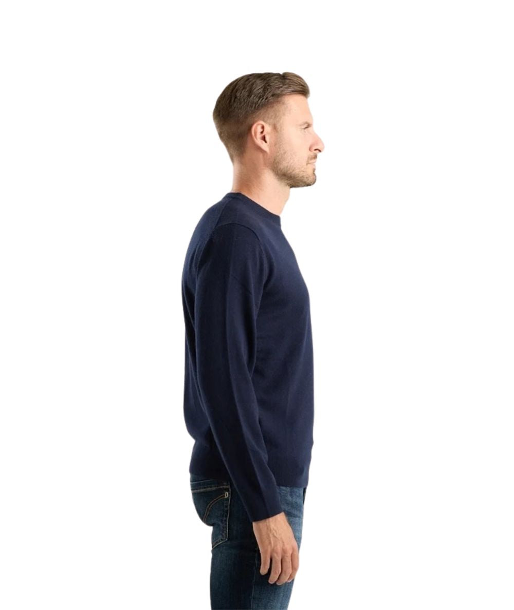MC2 Saint Barth Maglione con Ricami Heron Light Embry HER0024 Blu