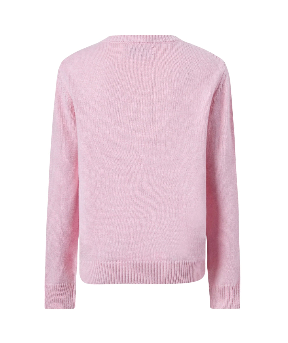 MC2 Saint Barth Maglione con Ricamo PRINCESS TRUDI PRC0001 Rosa