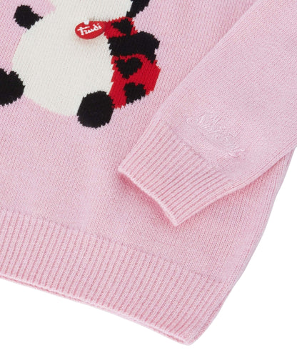 MC2 Saint Barth Maglione con Ricamo PRINCESS TRUDI PRC0001 Rosa