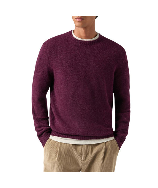 MC2 Saint Barth Maglione in Misto Alpaca REGENT ALPACA REGE006 Bordeaux