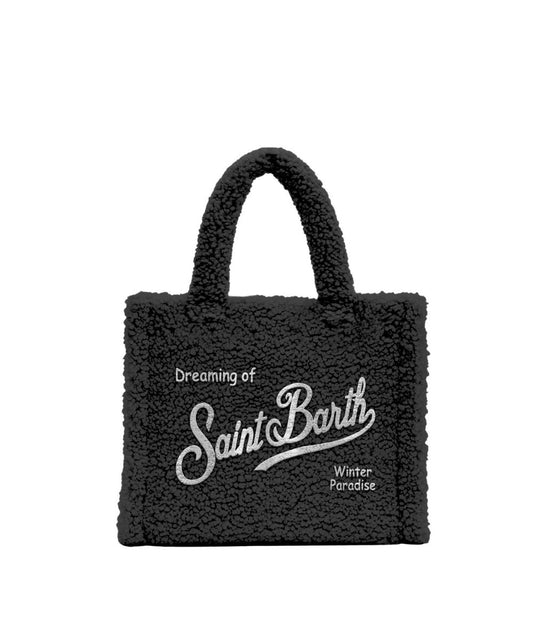 MC2 Saint Barth Mini Borsa VANITY MINI TEDDY VAMI029 Nero