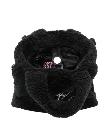 MC2 Saint Barth Mini Borsa VANITY MINI TEDDY VAMI029 Nero