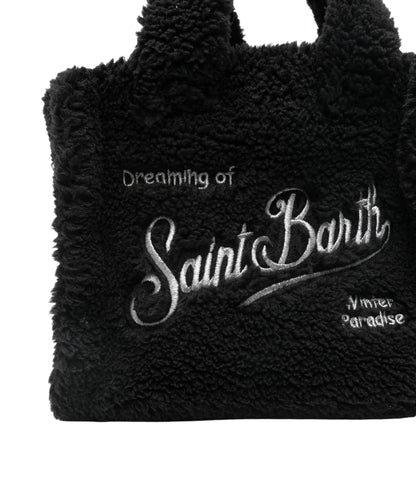MC2 Saint Barth Mini Borsa VANITY MINI TEDDY VAMI029 Nero