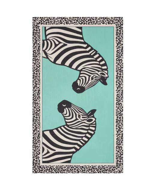 MC2 Saint Barth Pareo in Fantasia Zebra Thaiti TAIT001 Multicolore