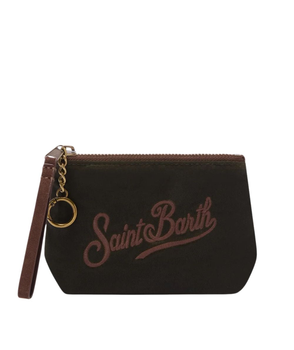 MC2 Saint Barth Pochette Aline Mini Wax ALMI001 Verde Militare