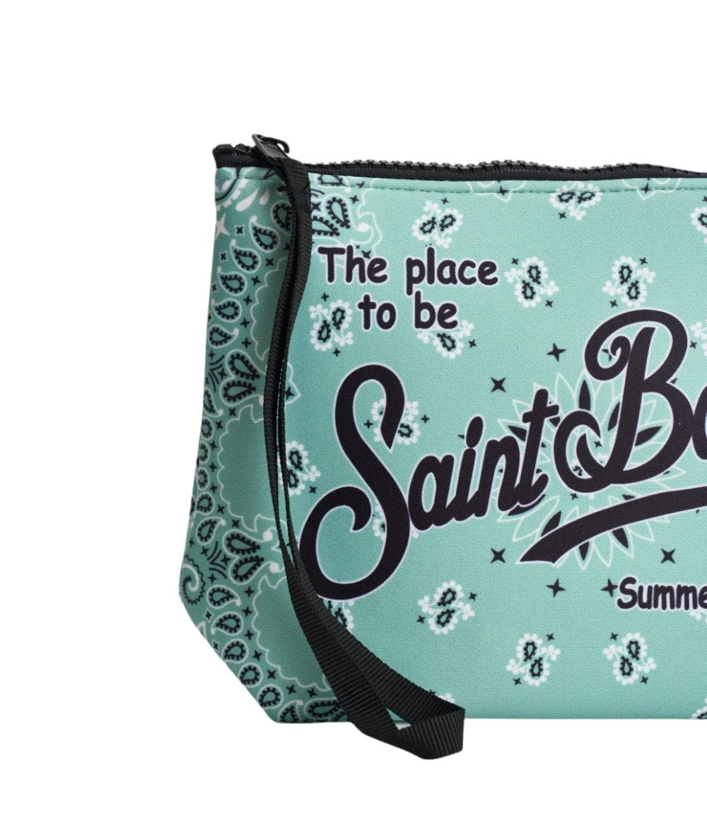 MC2 Saint Barth Pochette Fantasia Bandana Aline ALIN001 Verde Acqua