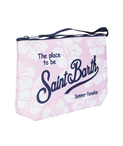 MC2 Saint Barth Pochette Fantasia Hibiscus Aline ALIN001 Rosa