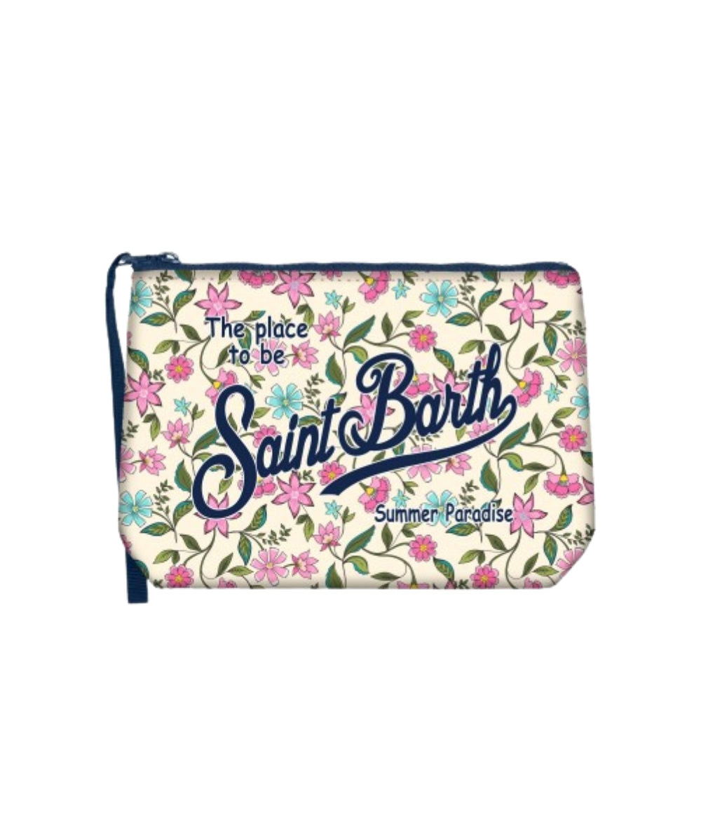 MC2 Saint Barth Pochette Floreale in Scuba Aline ALIN001 Multicolore