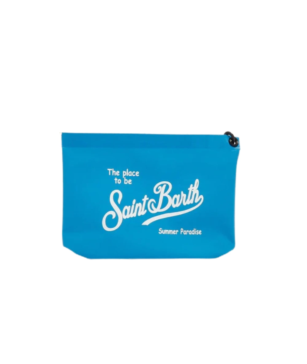 MC2 Saint Barth Pochette in Scuba Aline Acqua ALI0006 Blu