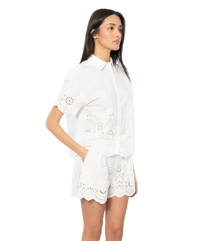 MC2 Saint Barth Shorts in Sangallo Amani AMN0001 Bianco