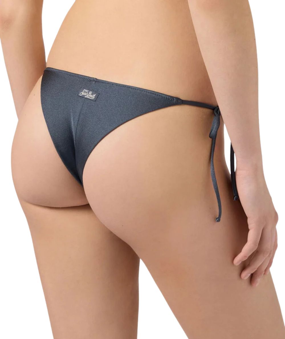 MC2 Saint Barth Slip con Laccetti Virgo Plate VIR0012 Grigio