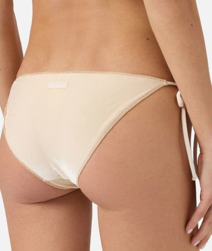 MC2 Saint Barth Slip in Velluto Virgo Overlock VIR0009 Oro