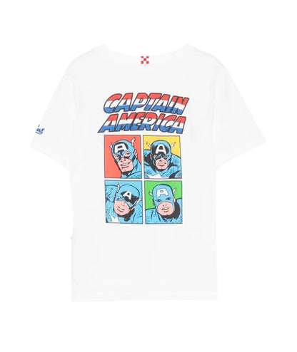 MC2 Saint Barth T-shirt in Cotone con Stampa Portland PRL0001 Bianco