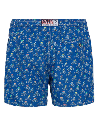 MC2 Saint Barth Ultralight Swim Short Lighting Micro Bike Tour 61 Blu