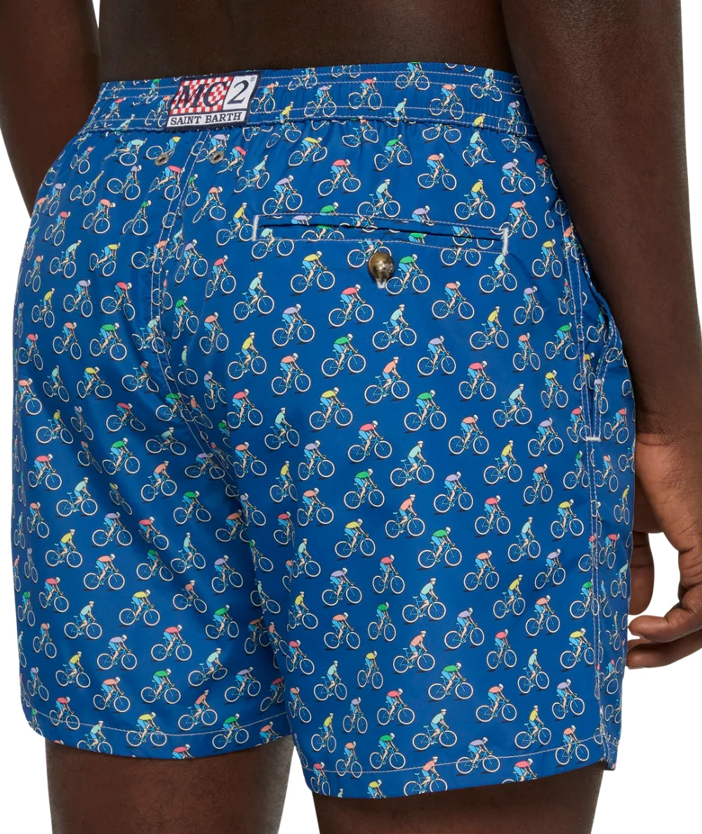 MC2 Saint Barth Ultralight Swim Short Lighting Micro Bike Tour 61 Blu