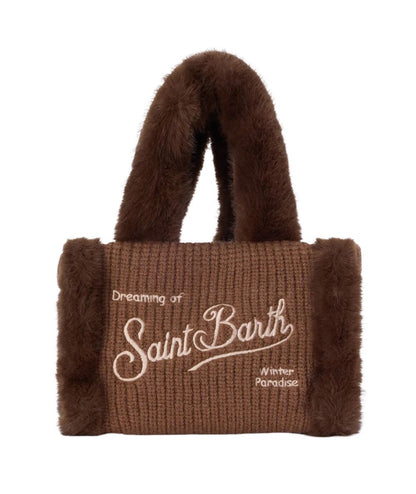 MC2 Saint Barth Vanity Mini Shearling Rib VAMI022 Marrone