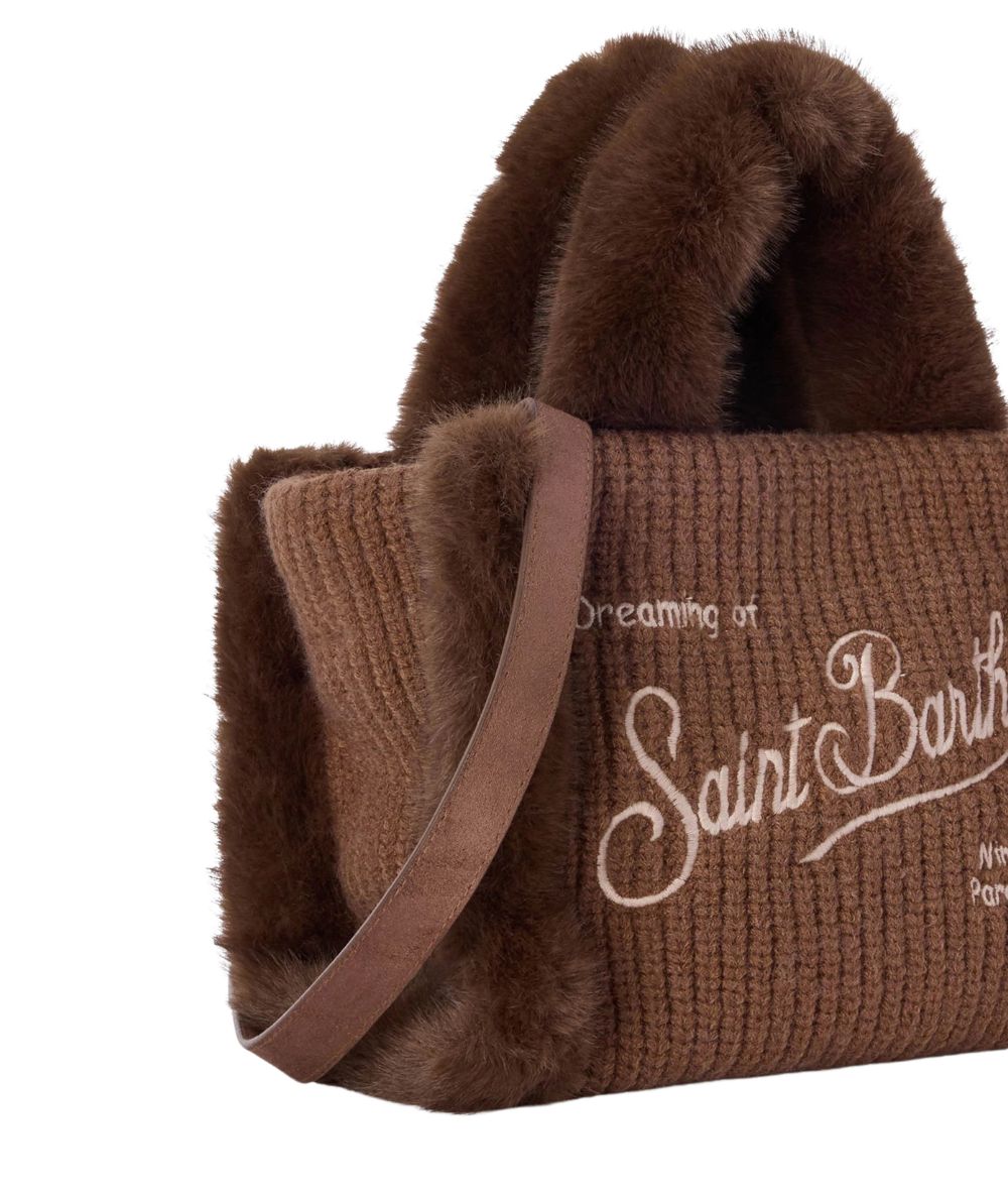 MC2 Saint Barth Vanity Mini Shearling Rib VAMI022 Marrone