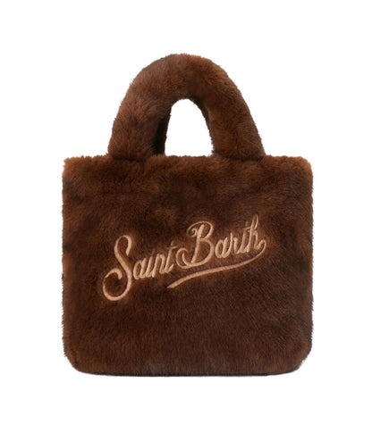 MC2 Saint Barth Vanity Mini in Faux Fur VAMI021 Marrone