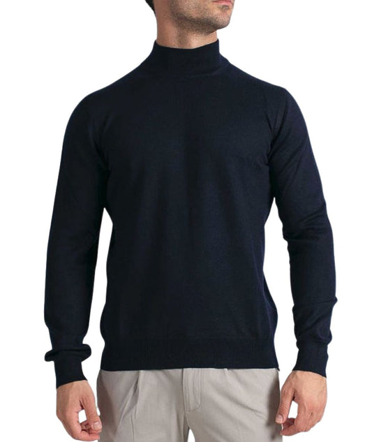 MONDRIAN MV Lupetto in Lana Merino 55108/14290 Blu Navy Lavato